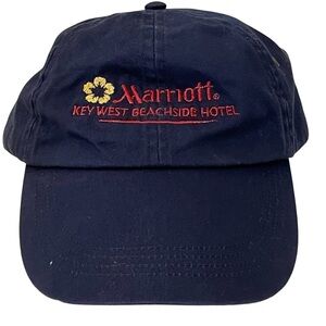 Marriott's Key West Beachside Hotel Adjustable Navy Blue Cotton Ball Cap
